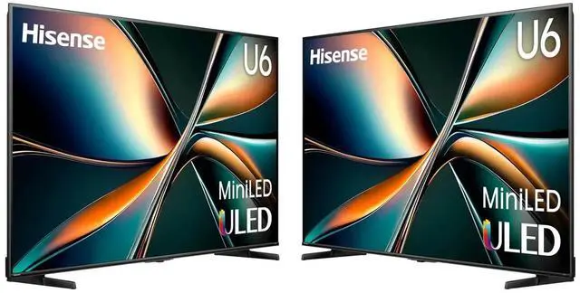 Alt view image 3 of 6 - Hisense 75U65QF 75 inch Class U6 Series 4K Mini-LED QLED UHD Smart Fire TV