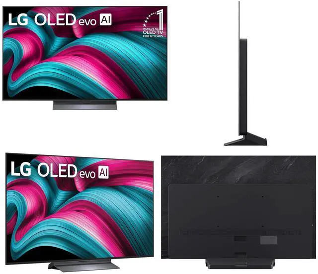 Alt view image 4 of 5 - LG OLED48C5P 48" 4K OLED Smart TV + 24 Month CPS Protection + Streaming Bundle