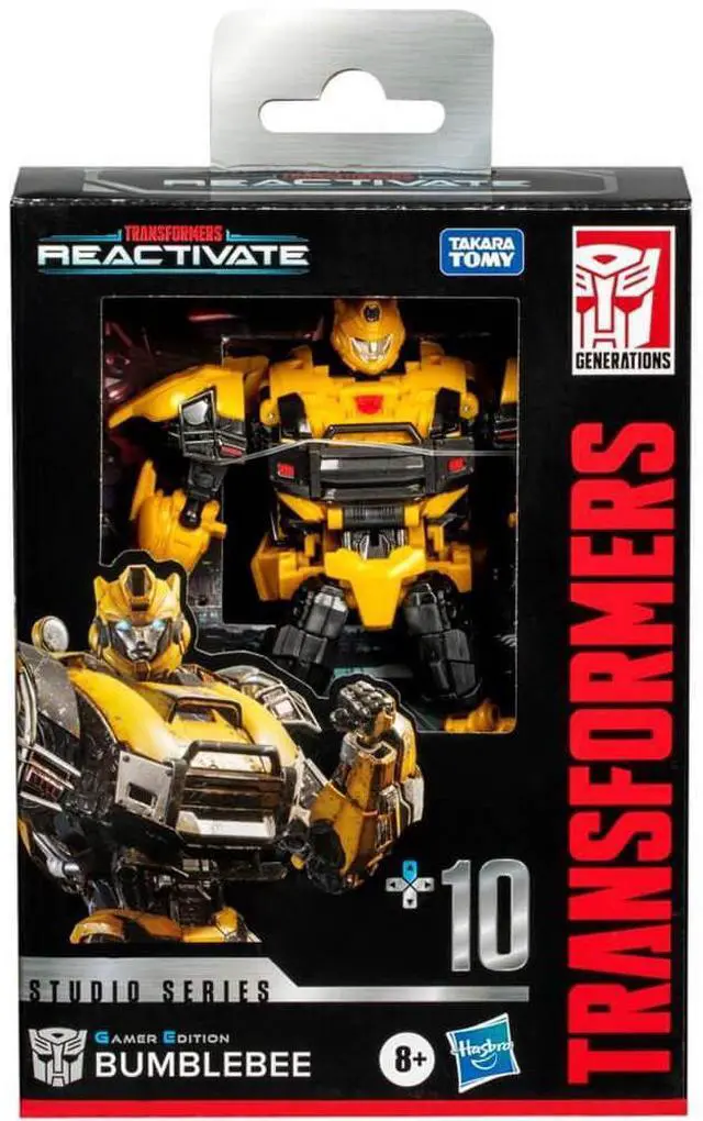 Alt view image 3 of 4 - Hasbro F8764 Transformers 4.5 inch Transformers Studio Series Deluxe Class Transformers: Reactivate 10 Gamer Edition Bu