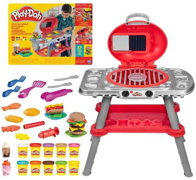 Main image of Hasbro G0500 Play-Doh Sizzlin Grill Playset with Lights/Sounds