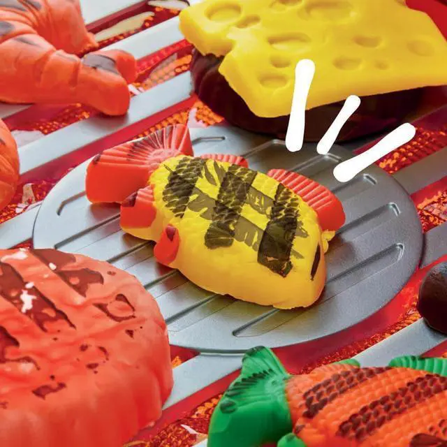 Alt view image 4 of 7 - Hasbro G0500 Play-Doh Sizzlin Grill Playset with Lights/Sounds