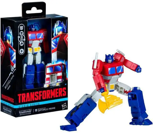 Main image of Hasbro G0620 Transformers 4.5 inch Transformers Studio Series Deluxe Class Transformers: Devastation Optimus Prime Acti