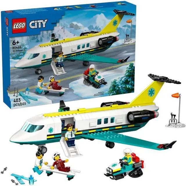 Main image of LEGO 60465 City Emergency Air Ambulance Plane