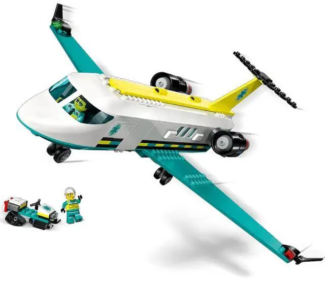 Alt view image 6 of 7 - LEGO 60465 City Emergency Air Ambulance Plane