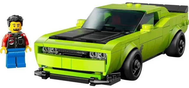 Alt view image 3 of 7 - LEGO 77237 Speed Champions Dodge Challenger SRT Hellcat Sports Car