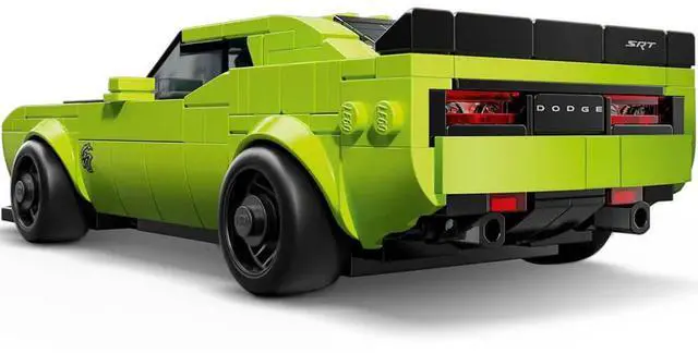 Alt view image 6 of 7 - LEGO 77237 Speed Champions Dodge Challenger SRT Hellcat Sports Car