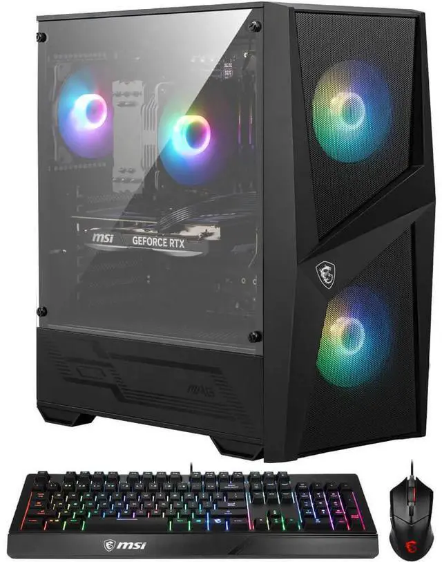 Main image of MSI CODR2C14NVL5 Codex R2 Gaming Desktop - Intel Core i5 14400F - NVIDIA GeForce RTX 5060 - 16GB/1TB
