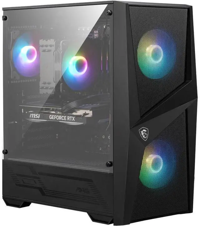 Alt view image 3 of 5 - MSI CODR2C14NVL5 Codex R2 Gaming Desktop - Intel Core i5 14400F - NVIDIA GeForce RTX 5060 - 16GB/1TB