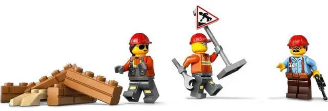 Alt view image 5 of 7 - LEGO 60466 City Yellow Bulldozer