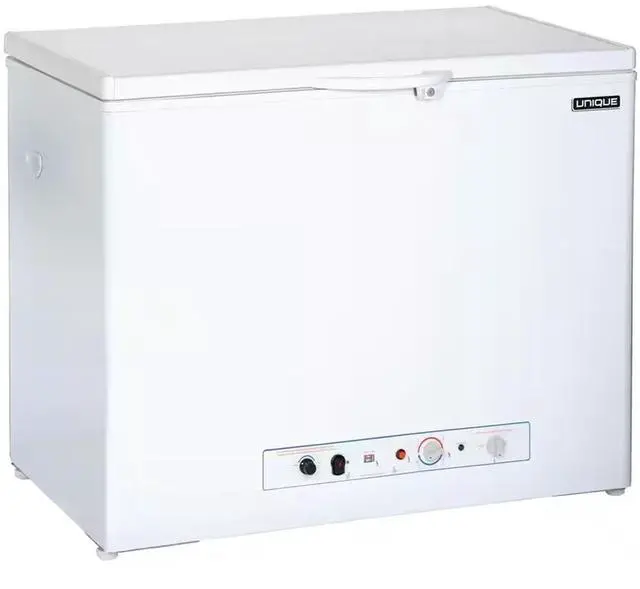 Alt view image 2 of 4 - UNIQUE UGP6FSMW 6 Cu. Ft. White Propane Off-Grid Chest Freezer