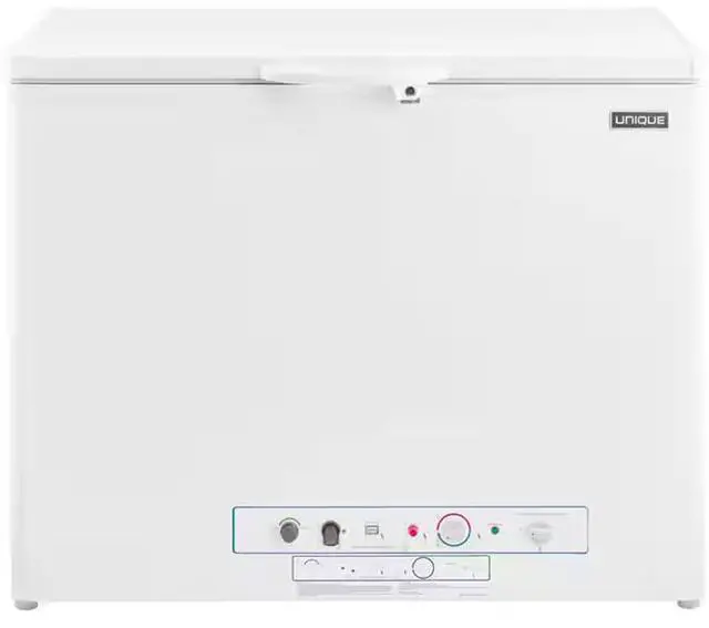 Main image of UNIQUE UGP6FSMW 6 Cu. Ft. White Propane Off-Grid Chest Freezer