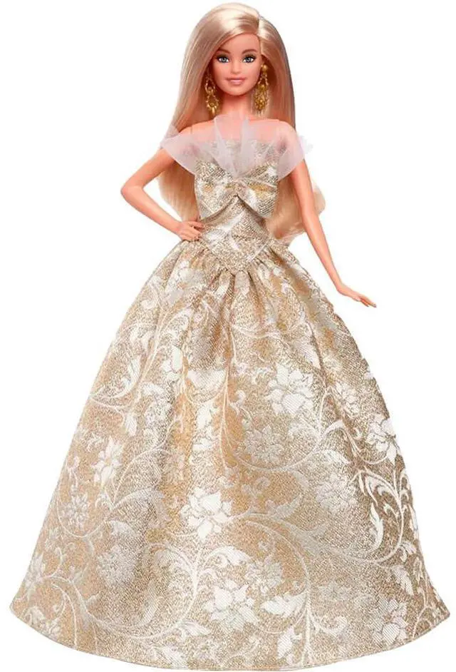 Main image of Mattel JBH95 Barbie Signature 2025 Holiday Doll - Blonde
