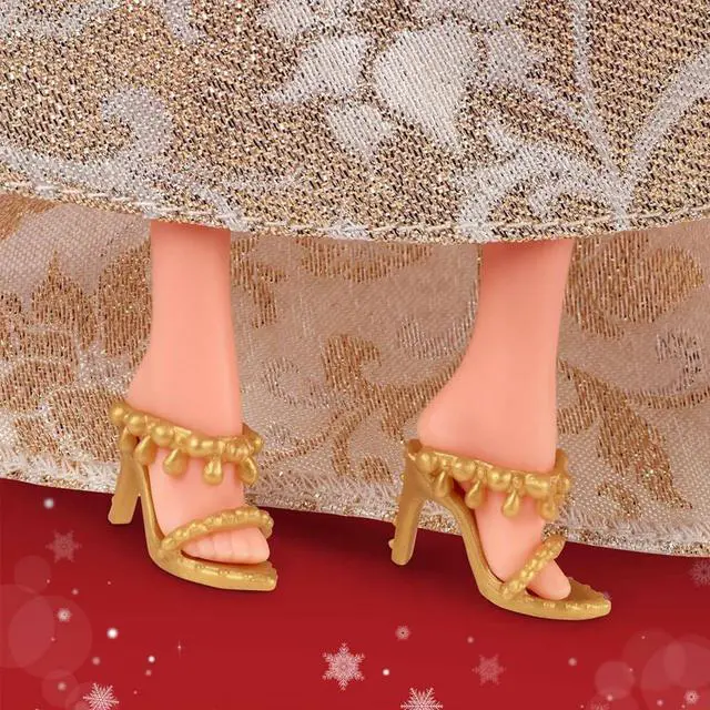 Alt view image 4 of 7 - Mattel JBH95 Barbie Signature 2025 Holiday Doll - Blonde