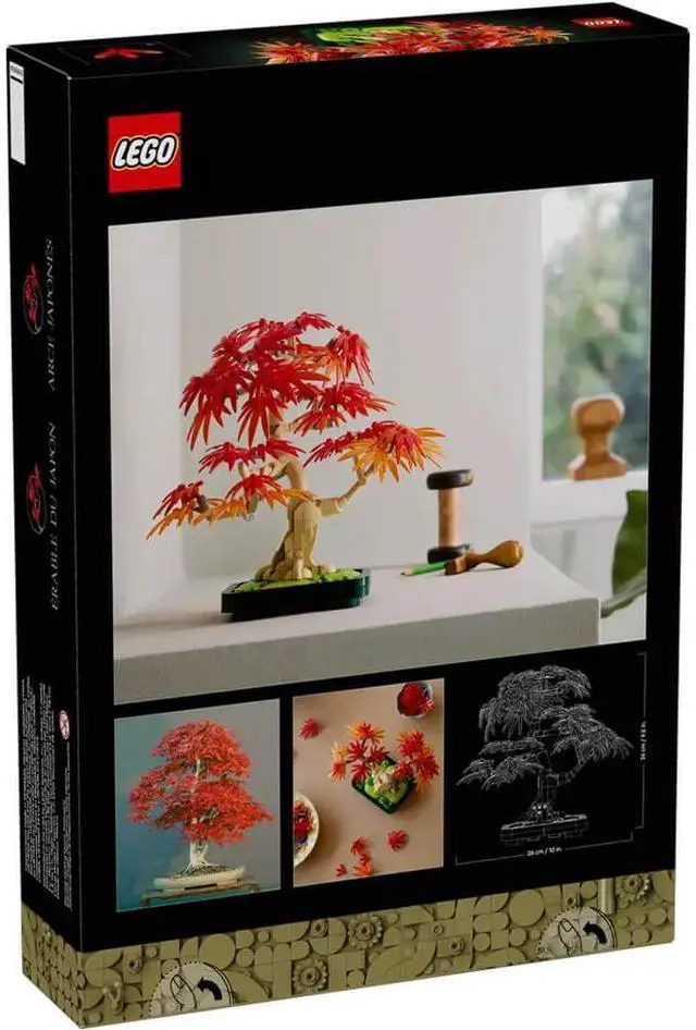 Alt view image 2 of 7 - LEGO 10348 Botanicals Japanese Red Maple Bonsai Tree