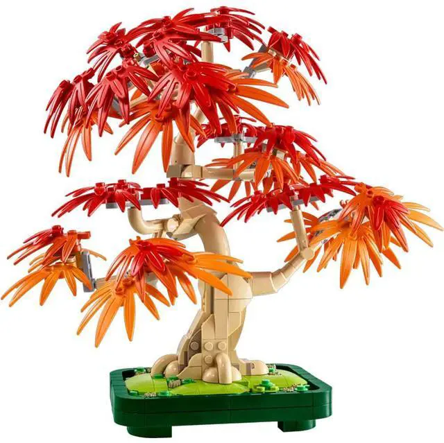 Alt view image 5 of 7 - LEGO 10348 Botanicals Japanese Red Maple Bonsai Tree