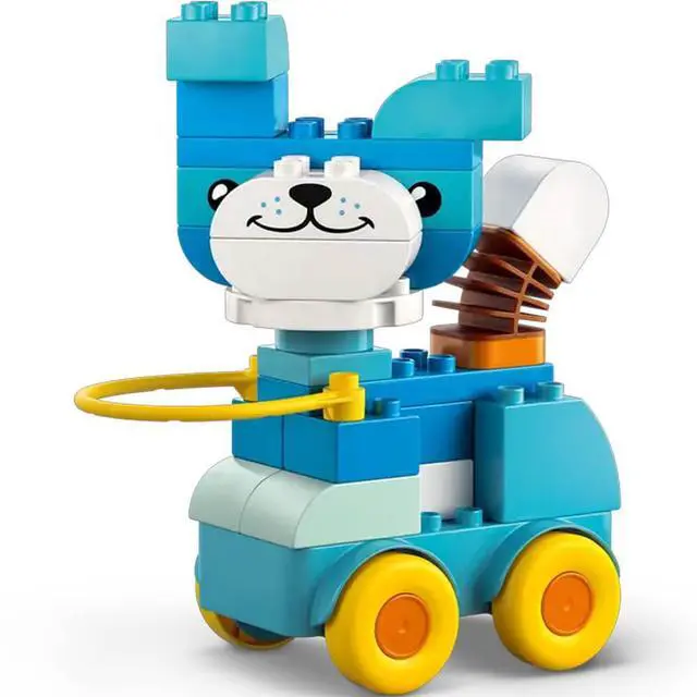 Alt view image 6 of 7 - LEGO 10448 DUPLO Town 3-in-1 Animals on Wheels