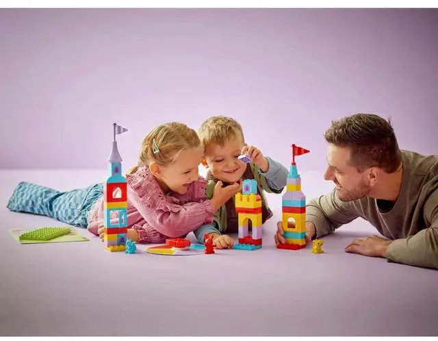 Alt view image 2 of 7 - LEGO 10450 DUPLO Hopsy Castle Game