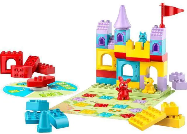 Alt view image 4 of 7 - LEGO 10450 DUPLO Hopsy Castle Game
