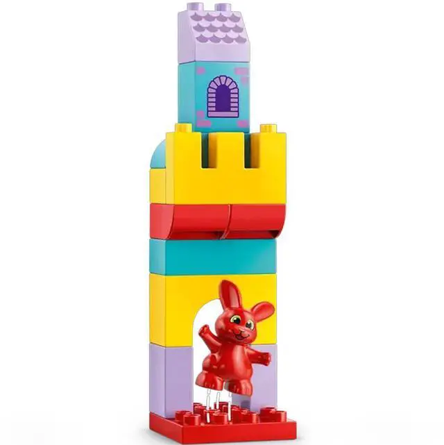 Alt view image 6 of 7 - LEGO 10450 DUPLO Hopsy Castle Game