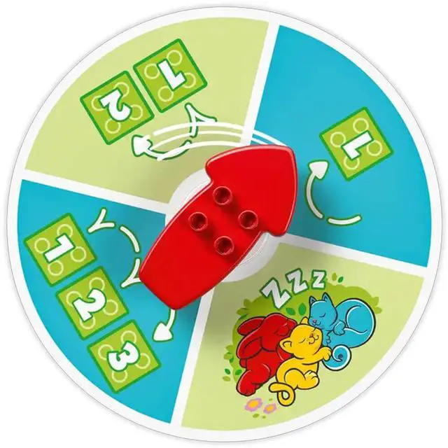 Alt view image 5 of 7 - LEGO 10450 DUPLO Hopsy Castle Game