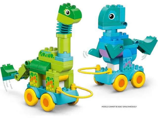 Alt view image 6 of 7 - LEGO 10451 DUPLO Town 3-in-1 Dinosaurs on Wheels