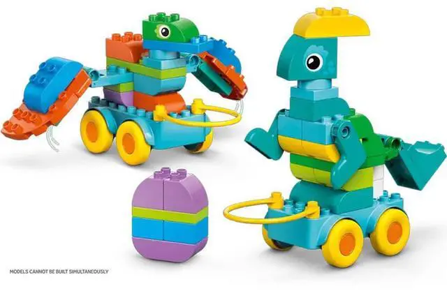 Alt view image 7 of 7 - LEGO 10451 DUPLO Town 3-in-1 Dinosaurs on Wheels