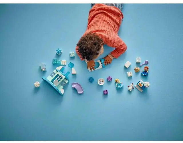 Alt view image 3 of 7 - LEGO 10455 DUPLO Disney Anna and Elsa Frozen Castle Party