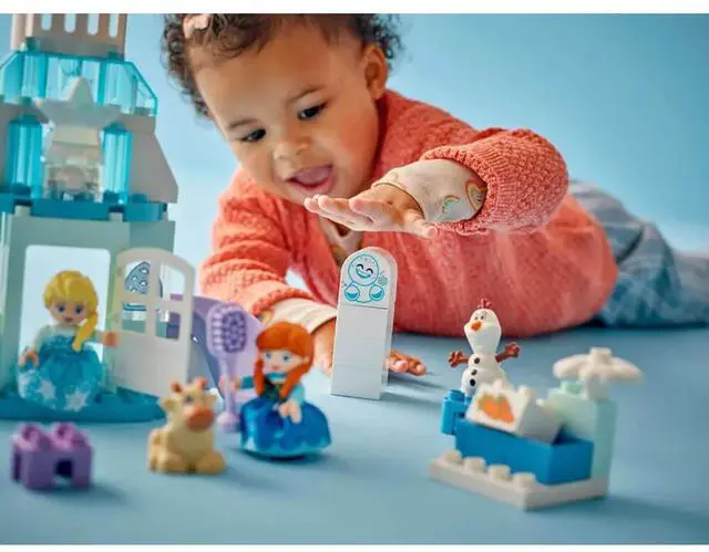 Alt view image 2 of 7 - LEGO 10455 DUPLO Disney Anna and Elsa Frozen Castle Party