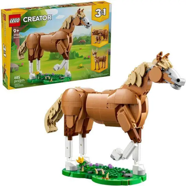 Main image of LEGO 31166 Creator 3-in-1 Beautiful Horse