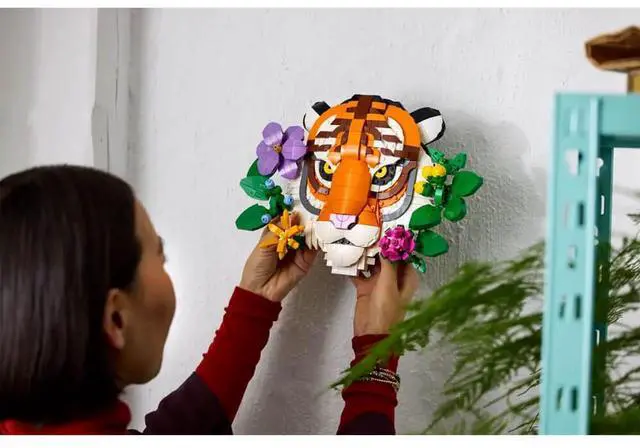 Alt view image 4 of 7 - LEGO 31217 Art The Fauna Collection - Tiger