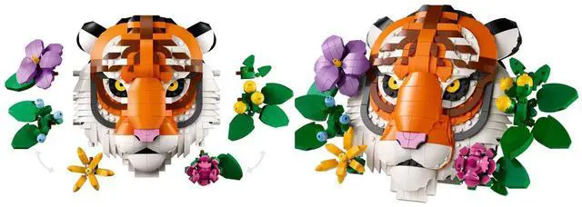 Alt view image 6 of 7 - LEGO 31217 Art The Fauna Collection - Tiger
