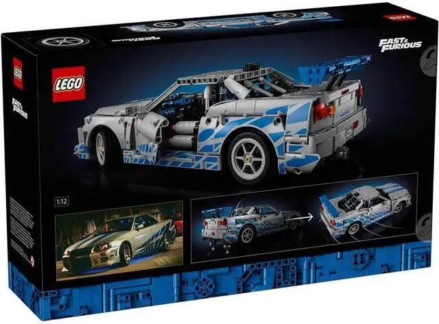 Alt view image 5 of 7 - LEGO 42210 Technic 2 Fast 2 Furious Nissan Skyline GT-R (R34) Car