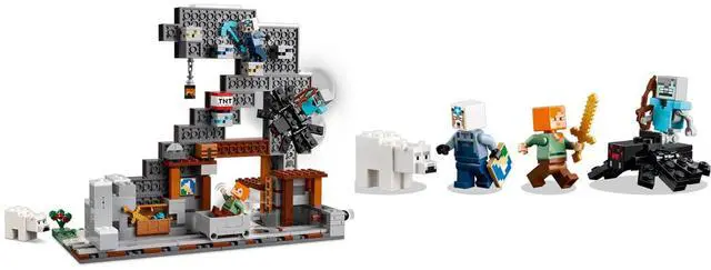 Alt view image 7 of 7 - LEGO 21277 Minecraft The Pickaxe Mine