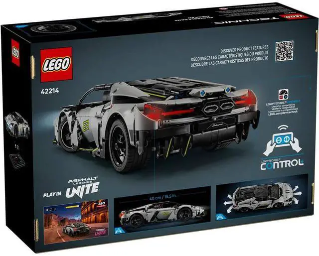 Alt view image 2 of 7 - LEGO 42214 Technic Lamborghini Revuelto Super Sports Car