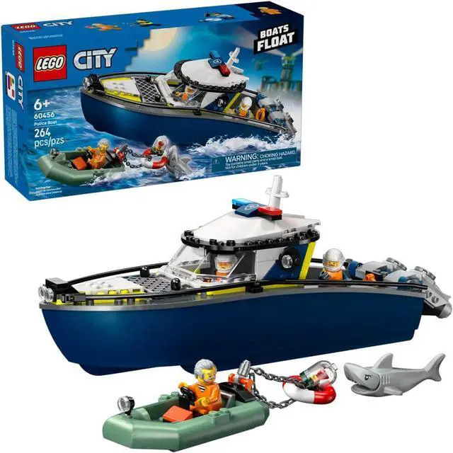 Main image of LEGO 60456 City Police Boat Chase