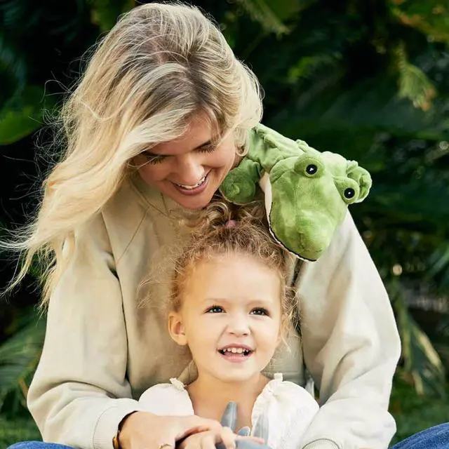 Alt view image 5 of 5 - Warmies CPALI1 Microwavable French Lavender Scented Plush Alligator