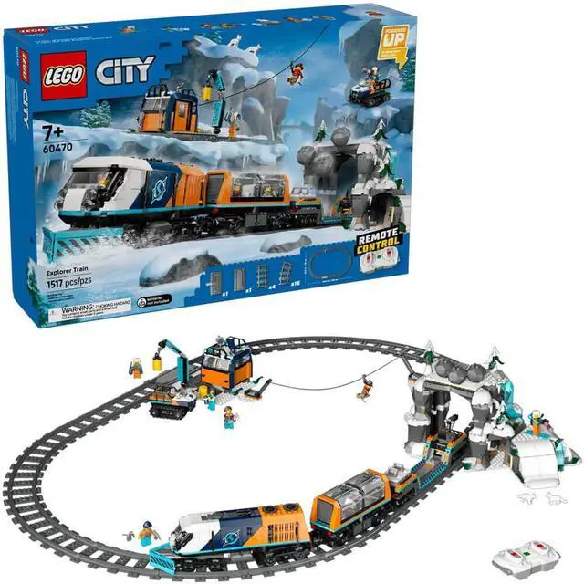 Main image of LEGO 60470 City Explorers Artic Polar Express Train