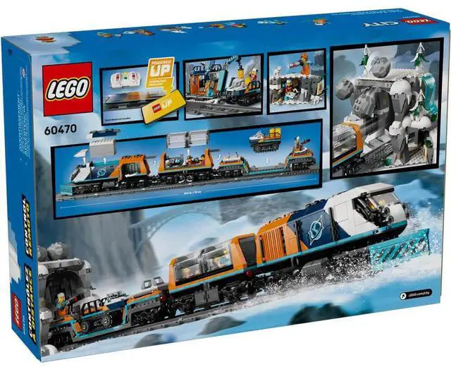 Alt view image 4 of 7 - LEGO 60470 City Explorers Artic Polar Express Train