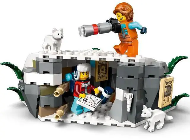 Alt view image 7 of 7 - LEGO 60470 City Explorers Artic Polar Express Train