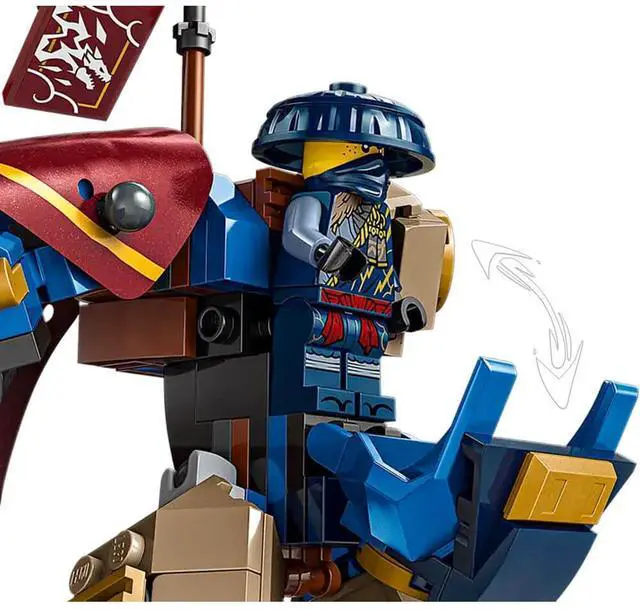 Alt view image 5 of 7 - LEGO 71843 NINJAGO Rogue Mech Dragon Rider