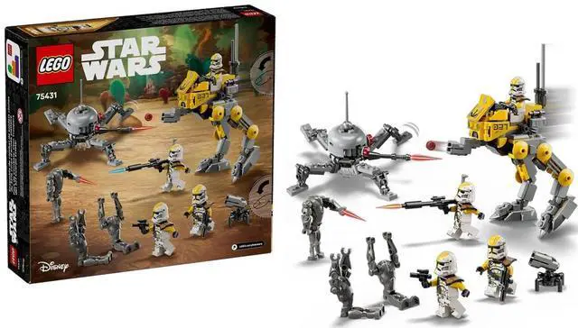 Alt view image 2 of 7 - LEGO 75431 Star Wars 327th Star Corps Clone Troopers Battle Pack