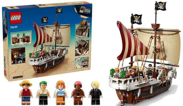 Alt view image 6 of 7 - LEGO 75639 ONE PIECE The Going Merry Pirate Ship