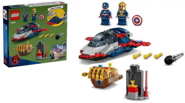 Alt view image 6 of 7 - LEGO 76319 Marvel Captain America VS Thanos