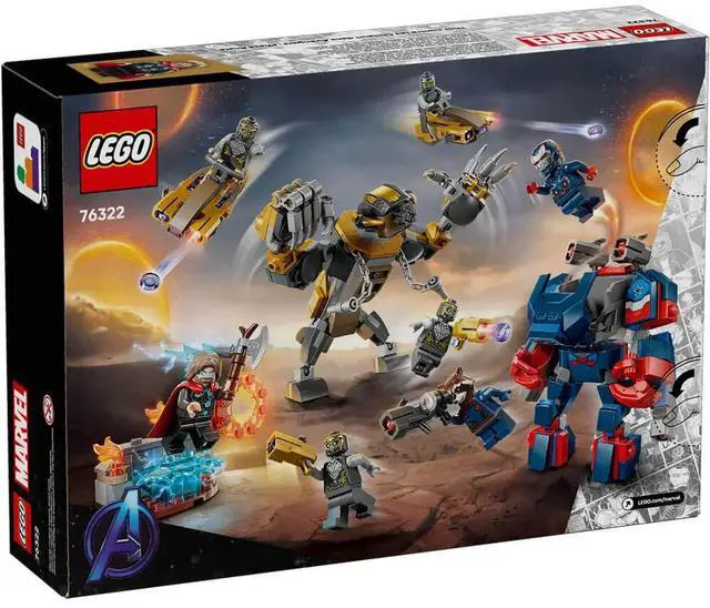Alt view image 5 of 7 - LEGO 76322 Marvel Avengers: Endgame Thor VS Chitauri