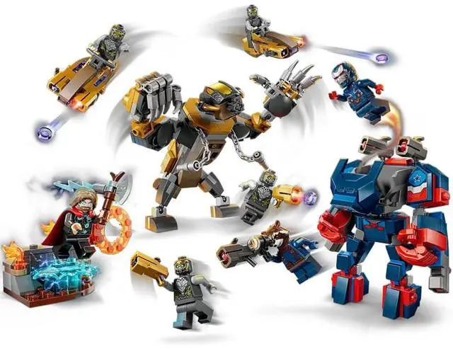 Alt view image 6 of 7 - LEGO 76322 Marvel Avengers: Endgame Thor VS Chitauri