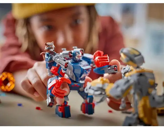 Alt view image 3 of 7 - LEGO 76322 Marvel Avengers: Endgame Thor VS Chitauri