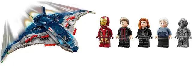 Alt view image 7 of 7 - LEGO 76325 Marvel Avengers: Age of Ultron Quinjet
