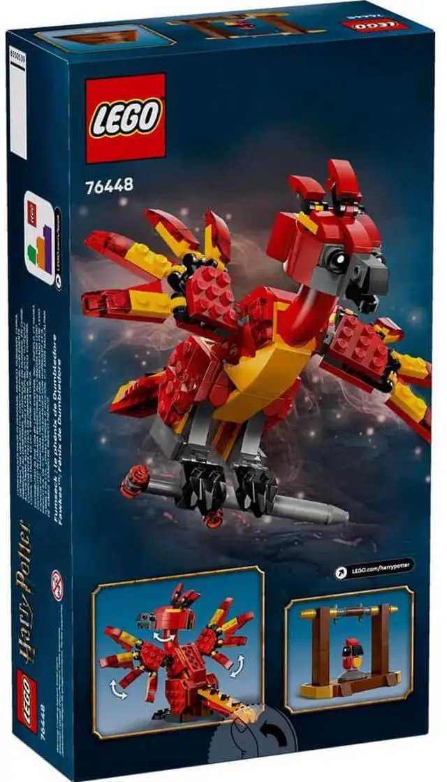Alt view image 4 of 7 - LEGO 76448 Harry Potter Fawkes: Dumbledore Phoenix