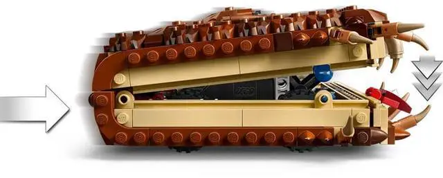 Alt view image 6 of 7 - LEGO 76449 Harry Potter Chomping Monster Book of Monsters