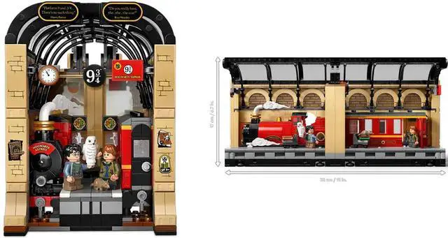 Alt view image 6 of 7 - LEGO 76450 Harry Potter Book Nook: Hogwarts Express